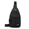 Korean Style Men's Large Capacity Waterproof Oxford Cloth Crossbody Chest Bag - Trendy Multifunctional Sports & Casual Shoulder Bag