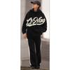 Li Ning Mid-Rise Slim Fit Casual Knit Sports Pants Women Bottoms Black AKLTC50-3