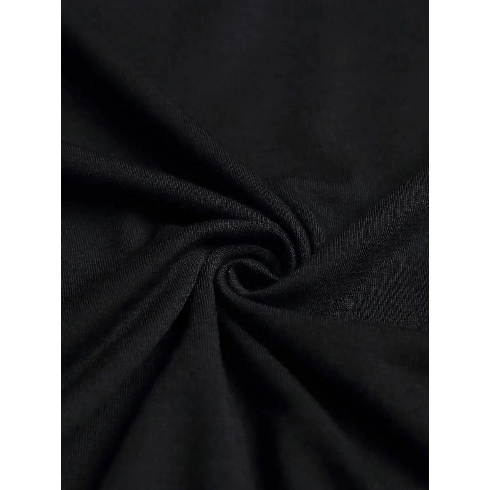 Kortärmad T-shirt med tryck av krona och bokstäver, rundhalsad, för vår och sommar, avslappnade damkläder