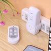 433,92MHz Drahtlose Fernbedienung 240V 50Hz 10A Drahtlose Fernbedienungssteckdose Tragbare Smarte Steckdose für Zuhause Küche