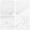 White Microfibre Bed Set with Pillow 2 pcs