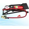 Hochdruck-Fußpumpe für Autos und Fahrräder mit Manometer Anti-Rutsch-Pedal Multifunktionale Ventile Geeignet für