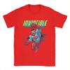 Men's invincible  Omni Man T Shirt  Pure Cotton Tops Funny Short Sleeve Round Neck Tee Shirt Gift Idea T-Shirt