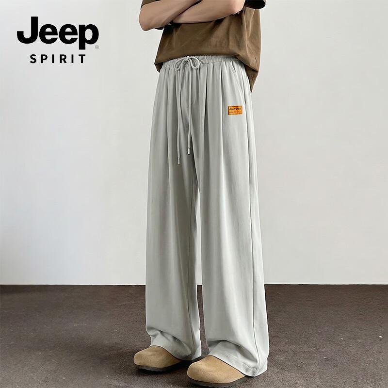 JEEP SPIRIT Men s Loose Fit Casual Straight-Leg Pants M