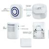 Infrared Sensor Wireless Doorbell with 38 Ringtones Welcomer