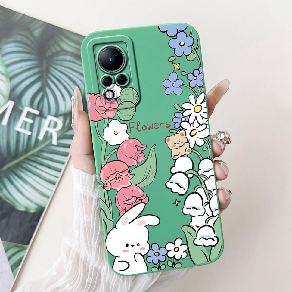 For Infinix Note 11 Case Lovely Cartoon Animal ShockProof Back Cover For Infinix Note 11 Note11 Fundas X663 X663B Phone Shell