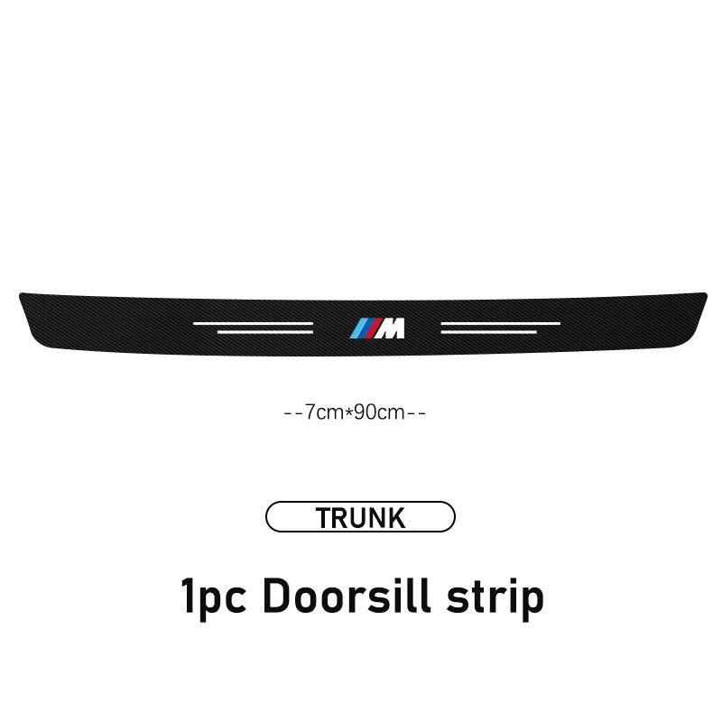 

Car Door Carbon Fiber Sill Protector Stickers Trunk Threshold Anti Scratch For BMW Performance X1 X3 X5 E39 E46 E90 F20 E60 F30