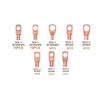 60/100/130Pcs Awg 4 6 8 10 12 Ring Lug Kit With Shrink Tubing 50 Battery Cable Lugs With Shrink Copper Terminal Connectors
