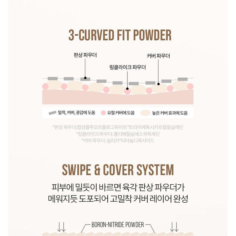 PONY EFFECT - Coverstay Poreless Powder Foundation - 3 Colors