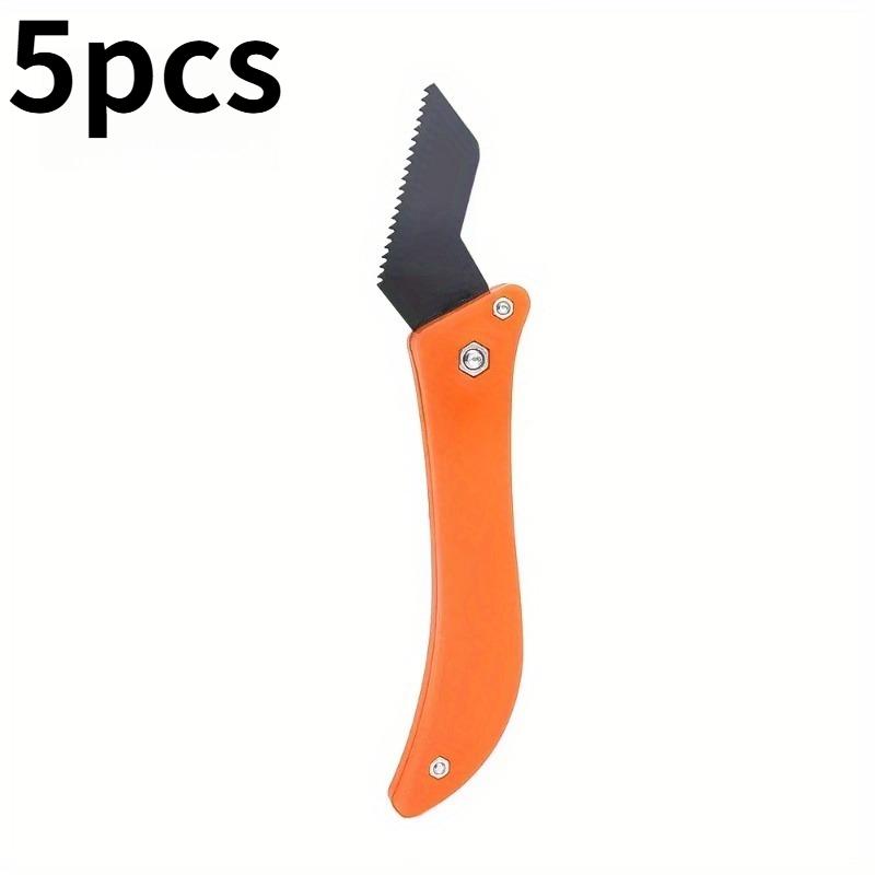 5 шт. Прозрачный шовный крюк-нож пилообразное лезвие используется для очистки зазора плитки Плиточный крюк-нож Нож для удаления грязи 5pcs