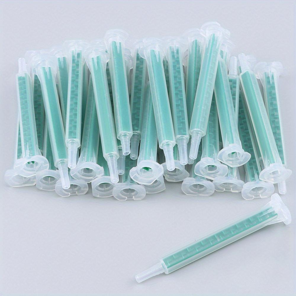 20pcs Mixing Nozzle Static Mixer Adhesive Mixing Tube Syringe For AB Glue Gun Two Component Liquid Mixer