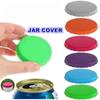 1PC Silicone Soda Can Lids Covers Beverage Can Covers Leak Proof Sealing Cap Sealing Cap Beverage Can Lids Soda Lid Protectors