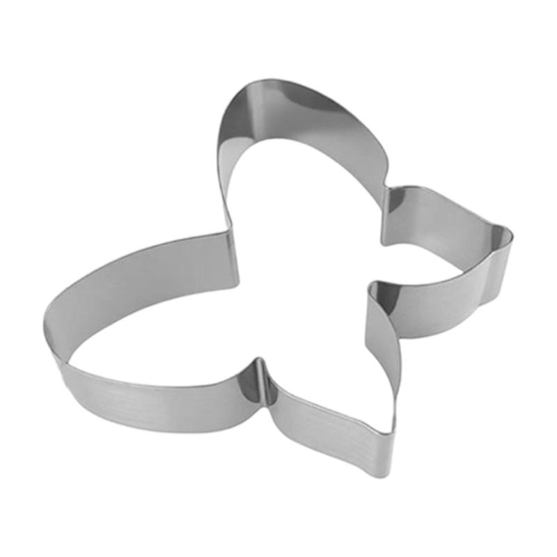 

Высокоточные кольца для муссовых тортов в форме бабочки, нож-резак из нержавеющей стали, формы для выпечки для DIY, украшения для выпечки и кондитерских изделий S