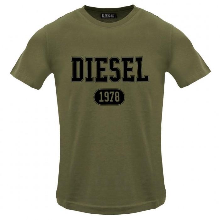 Diesel Herren Deep Depths Varsity Logo T-Shirt