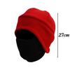 Thicken Fleece Hat Ear Protection Windproof Warm Pullover Hats Unisex Double-layered Headcover Bonnet