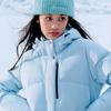 Down Jacket Women's Moon White Blue P423W126-02P8