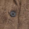 ZAZA Self-made European and American Style Wholesale Women's Clothing, Fashionable Versatile and Elegant Cross-border Herringbone Twill Blazer