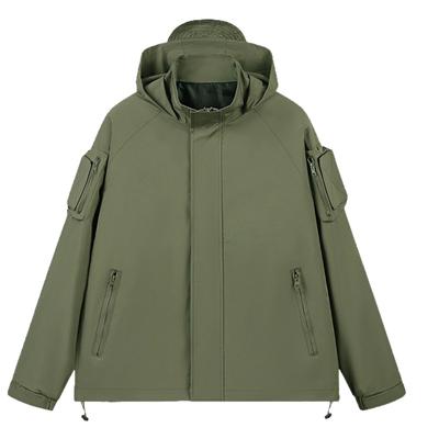 Autumn Trendy Loose Casual Jacket Men and Women's Tops Windproof Waterproof Mountaineering Suit