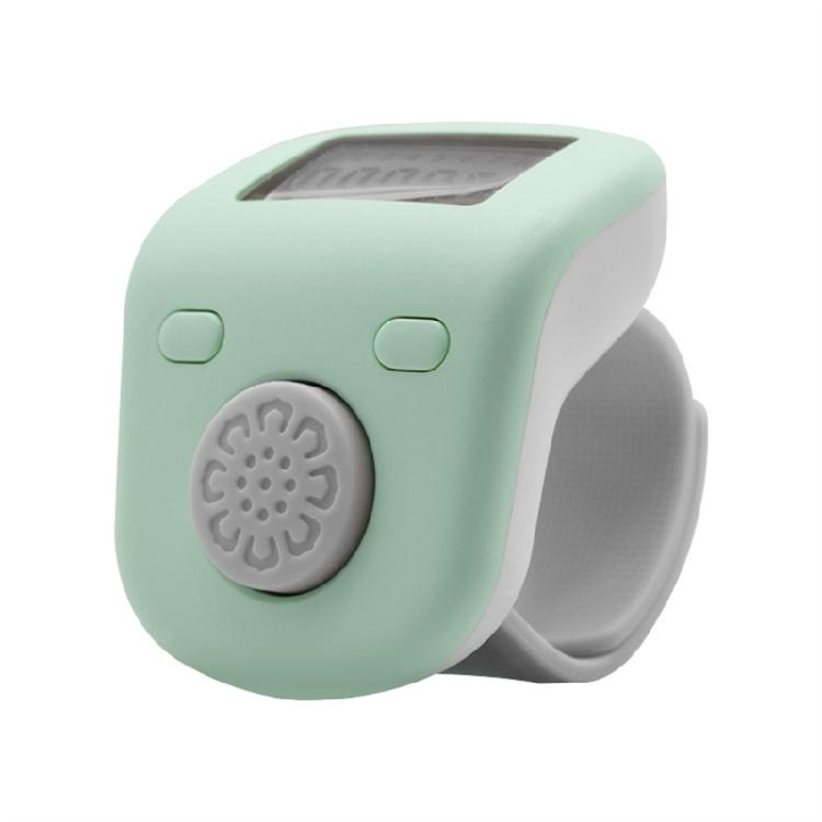 

Wireless Ergonomic Finger Counter Digital Tally Counter for Warehouse Stocktaking Golf score Islamic Tasbih Counting зелений