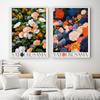 Japan Yayoi Kusama Inspired Botanical Tokyo Museum Poster Japandi Colorful Floral Artwork Canvas Painting Wall For Home Decor