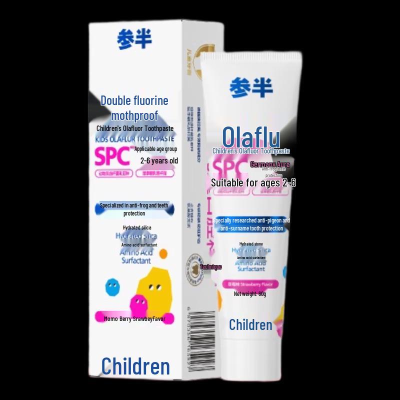 Sanban Kids Strawberry Fluoride Toothpaste (2-6 Yrs)