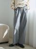 Cohen Cotton Rayon Denim Wide Pants, 76406000010 7970 Navy (79), Size L, Popular Gray, Now Back in Stock Online!