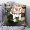 Memes Engraçados de Gato Neko Arc Capas de Almofada para Sofá de Casa e Capas de Almofada Decorativas Personalizadas