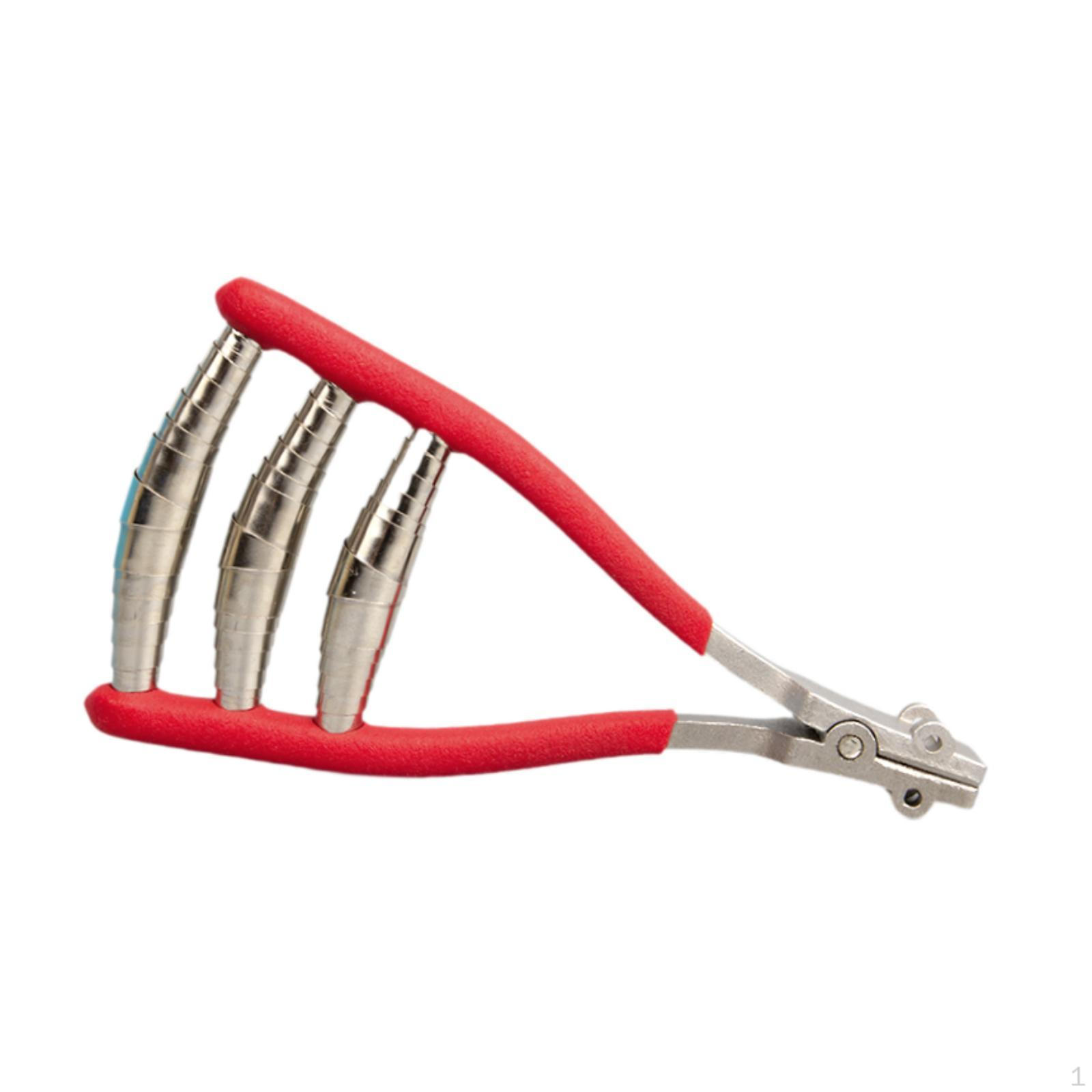 

Спортивный стартовый зажим для бадминтона с широкой головкой из нержавеющей стали красный