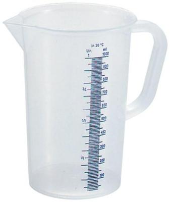 Taza medidora de polipropileno TH con asa, 2L #48026