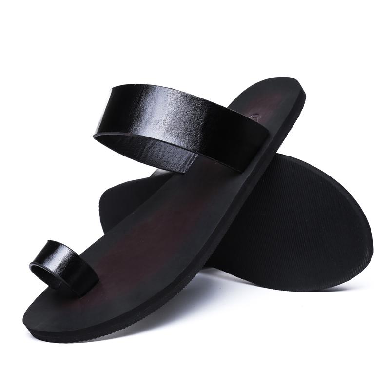 Fashion Summer Mens Sandals Classic Comfortable Designer Casual Shoes for Men Solid Slippers Breathable Loafers Business Mocassin Hombre