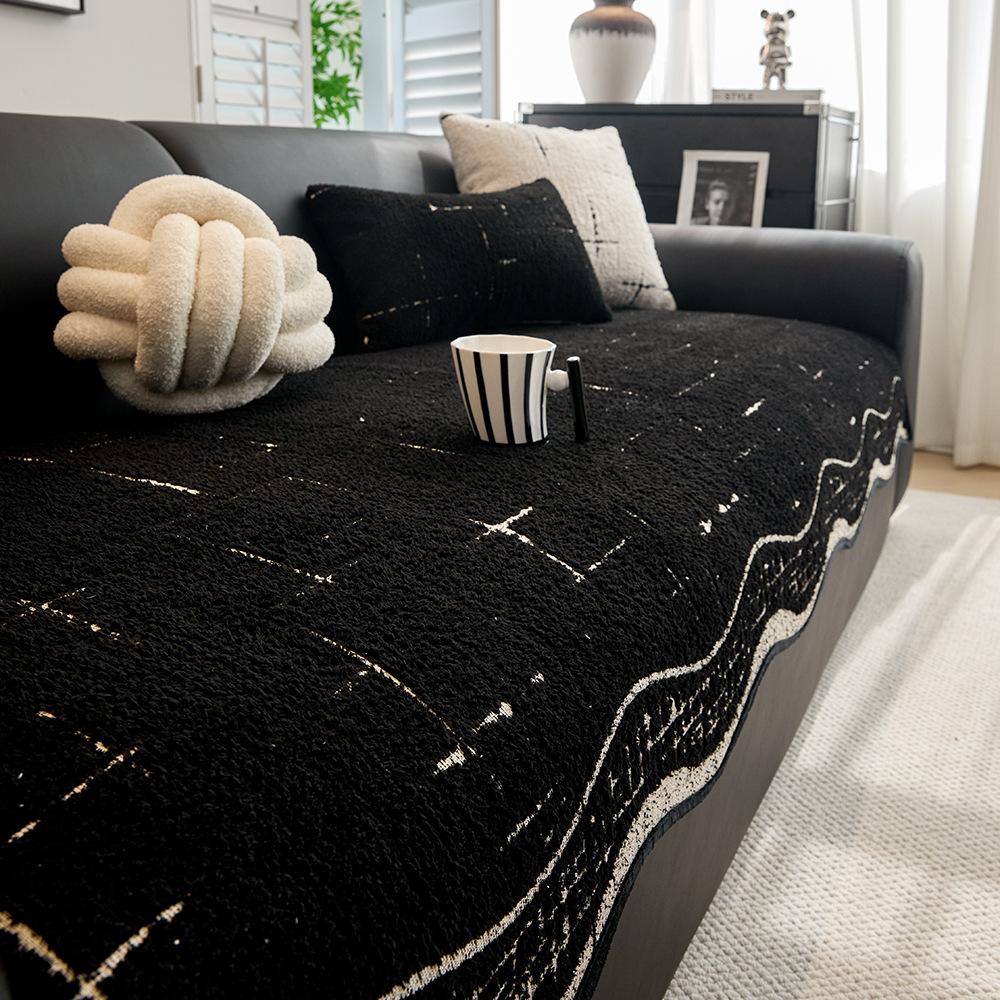 Summer Cool Ice Silk Sofa Cushion  New Summer Mat Seat Cushion Non-Slip Sofa Cover Cover Cloth Towel