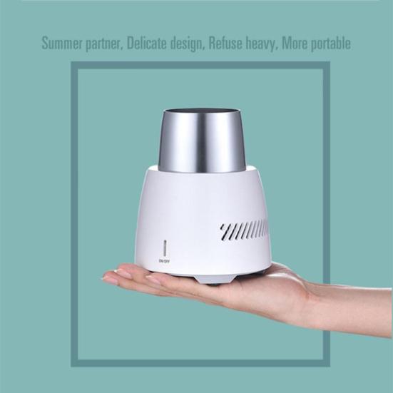 Portable Mini Electric Drink Cooler Cup Car Home Summer Instant Cooling Freezer