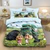 Ensemble de literie pour garçon et fille Taie d'oreiller Housse de couette Camion poubelle Couette Lit Fille Garçons Cadeau Simple Double Grande Taille