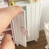 1:12 Dollhouse Miniature Wardrobe Storage Cabinet Multi-Layer Lockers Model Furniture Decor Toy Doll House Accessories