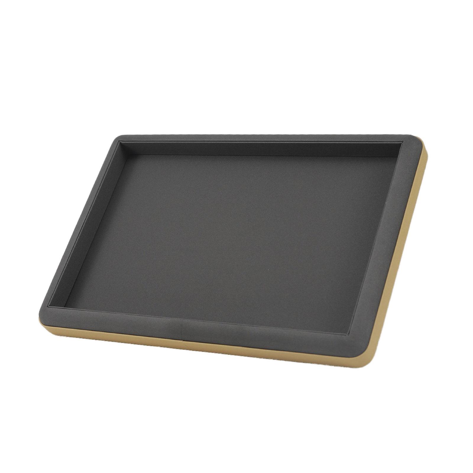 

Многоцелевые прочные подносы для хранения ювелирных изделий из ПУ кожи, аксессуар для организации серег, колец, ожерелий, браслетов 3