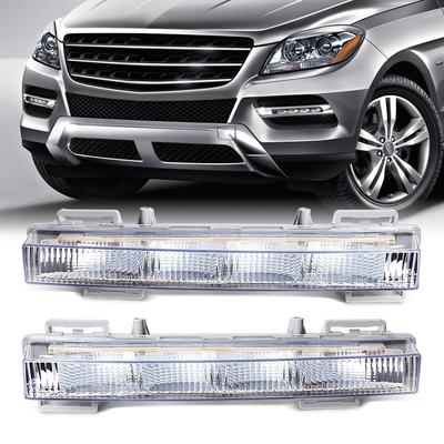 2 Stück Tagfahrlicht für Mercedes Benz W166 ML350 ML400 X204 GLK350 DRL Scheinwerfer Fahrlicht Nebelscheinwerfer 2049065401 2049065501