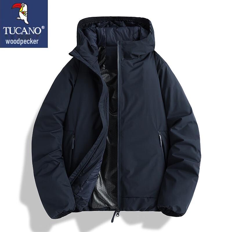 TUCANO Men's Winter Casual Hooded Padded Jacket