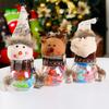 Delightful Christmas Candy Jar With Whimsical Reindeer For Kids Holiday Celebrations