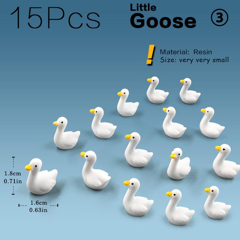 

15Pcs Fox Rabbit Elephant Squirrel Sheep Pig Cat Horse Frog Turtle Snake Figurine Miniature Fairy Garden Decoration Accessories