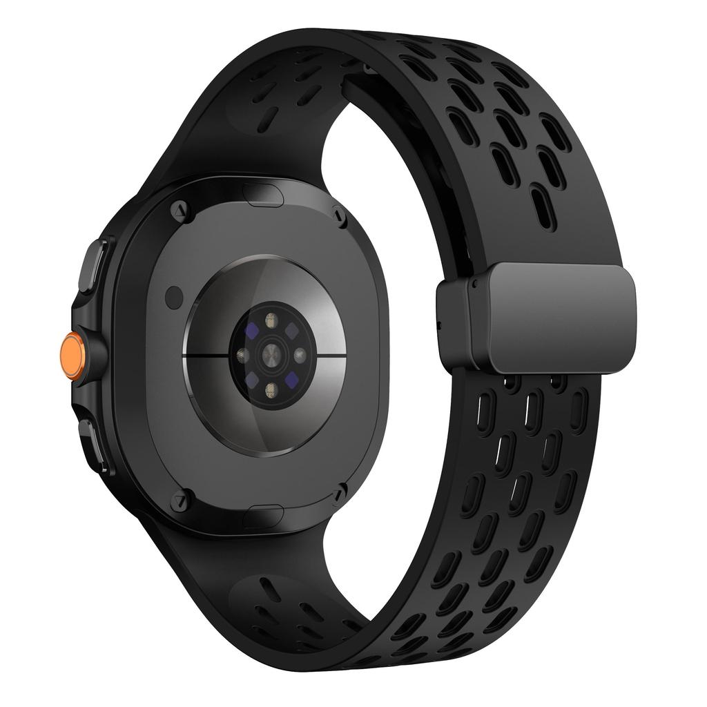 Silicone Strap for Samsung Galaxy Watch 8 40mm 44mm Magnetic Buckle No Gaps Band for Samsung Galaxy Watch 8 Classic 46mm Band