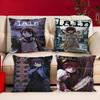 Anime S-Serial Experiments L-lain Personalized Picture Text Home Decorative Pillows Household Gifts 45x45cm
