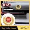 2026 Hot Car Sticker Car Metal Emblem Car Body Fender Tail Trunk Logo Stickers For KIA Sportage Ceed Sorento Cerato Optima Pican