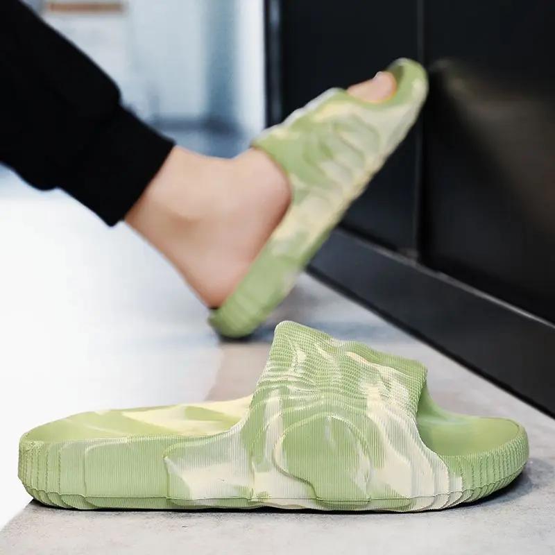 Fashion Beach Men's Shoe Outdoor Camouflage Casual Designer Slides Luxury Pvc Clappers 2025 Mascullino Y2k Fun Original Eva Male Slipper