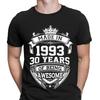 Personalised Funny Made In 1993 30 Years Of Being Awesome Mens T-Shirt DNE 2T1A1