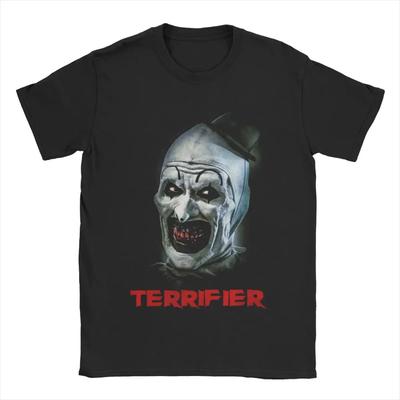 Herren Damen Santa Art The Clown Terrifier 3 Horrorfilm Weihnachten Grafik T-Shirt Bekleidung T-Shirts Tee Kleidung Original#Farbe(4)