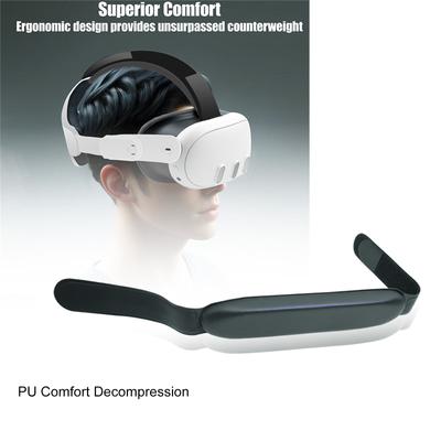 Elite Hoofdband Comfortriem voor VR-brillen PU Spons Headsetriem met Drukreductie