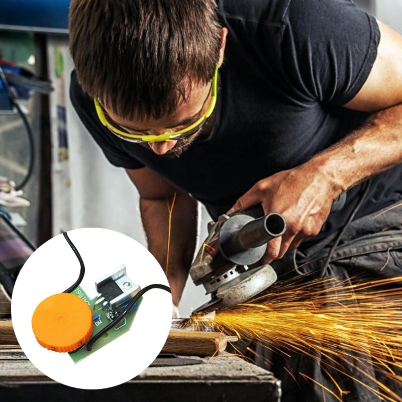 250V 12A Angle Grinder 180 High Power 180 230 Polishing Machine Speed Controller Switch Electric Tool Quality Material