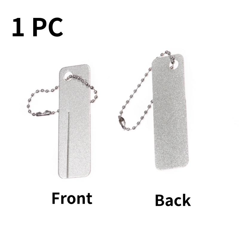 Grit 400/1000 Double Side Diamond Ceramic Whetstone Knife Sharpener Outdoor Portable Mini Grindstone Kitchen Sharpening Stone