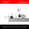 Stainless Steel Spring Hook for Microwave Oven Handle, Wire Diameter 0.6/0.7