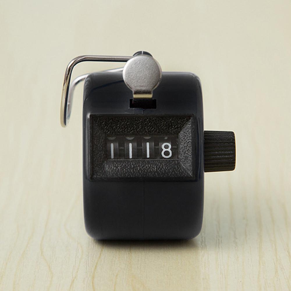 Handheld 4 Digital Tally Counter Mechanical Manual Palm Clicker Number Count Assorted 8 Color Tally Counter Number Count